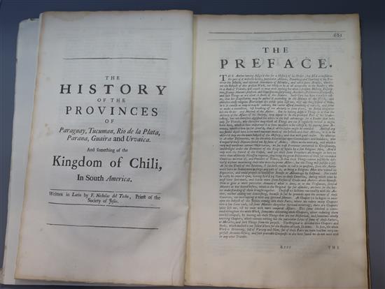 Techo, Nicolas del - The History of the Princes of Paraguay, Tucuman, Rio de la Plata, Parana, Guaira and
